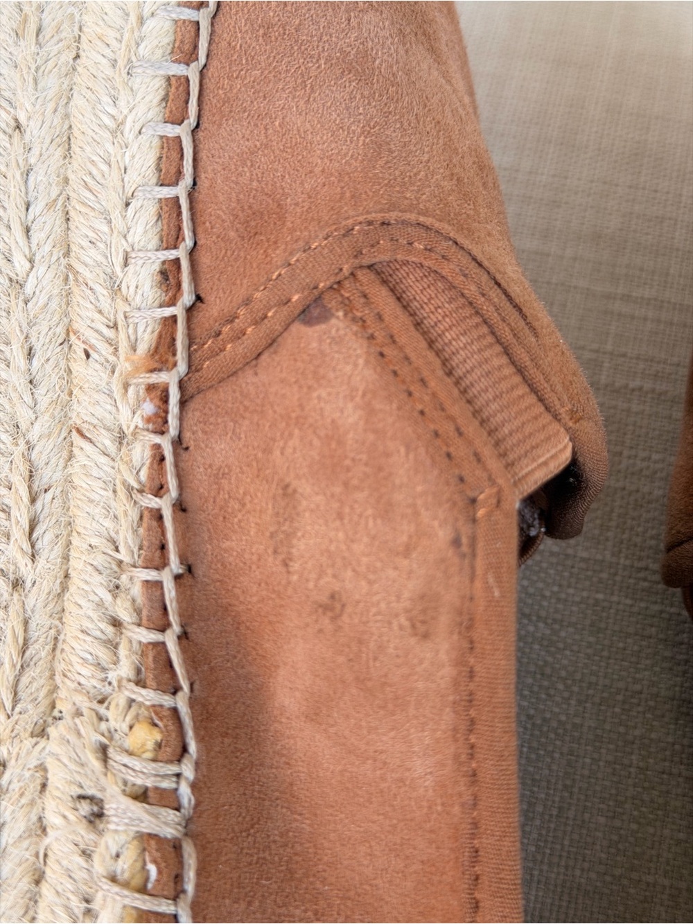 Sam Edelman Tan Platform Suede Espadriles - Picture 6 of 12